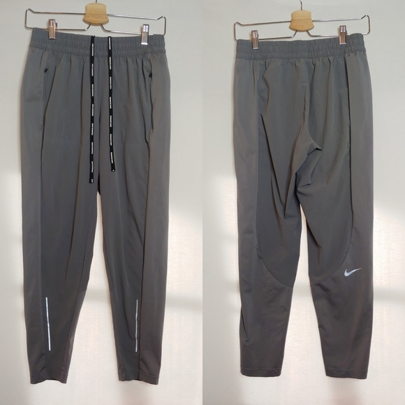 Nike Pants - Nike Swift Running Joggers Track Pants Gray Medium M 928817-056 7/8 Length